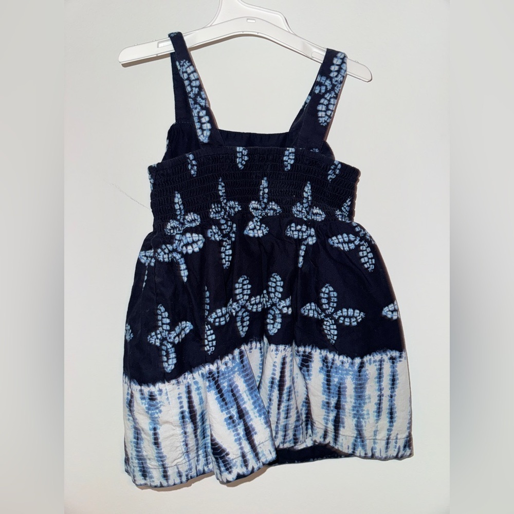 GAP Navy and Light Blue Toddler Dress - Picture 2 of 3